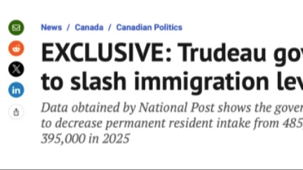 移民系统史诗级爆改！特鲁多公布大砍移民计划！