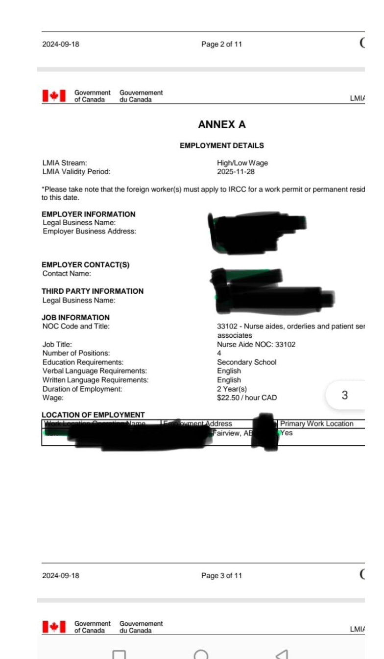 护工现成LMIA！医护类全加拿大每个省都紧缺！
