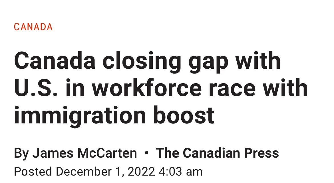 为跟美国抢劳动力有多拼?加拿大狂收新移民 创单年记录