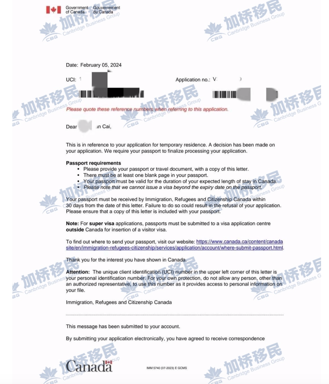 加拿大首次非简化申请半意外出签！