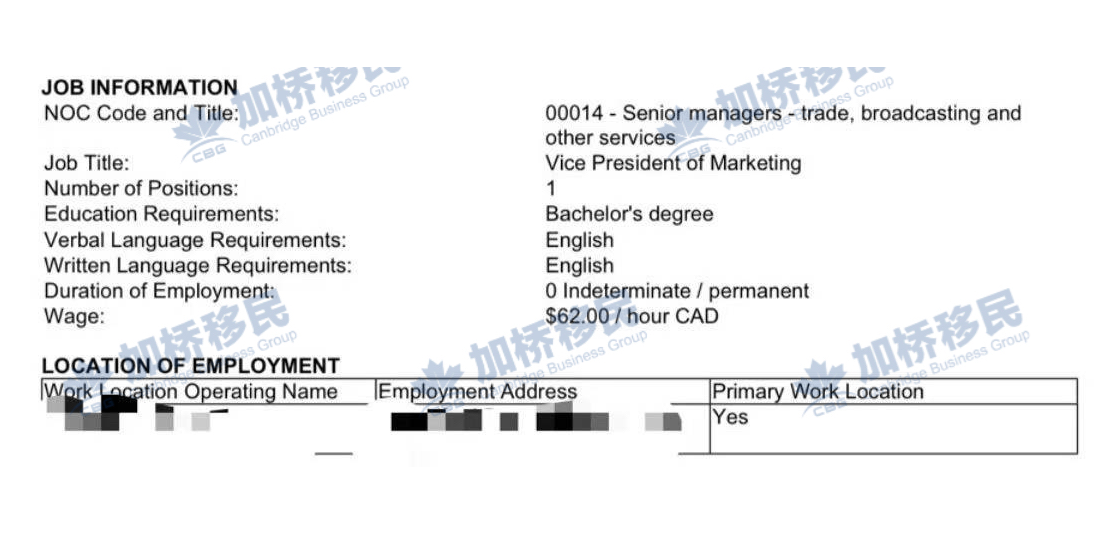 安省多伦多现成200分市场经理职位LMIA！