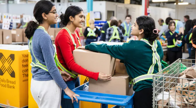 加拿大食物银行: 大一留学生不能领食物救济!