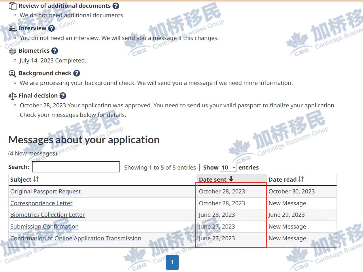 中国白本护照，加拿大旅游签证顺利获批！