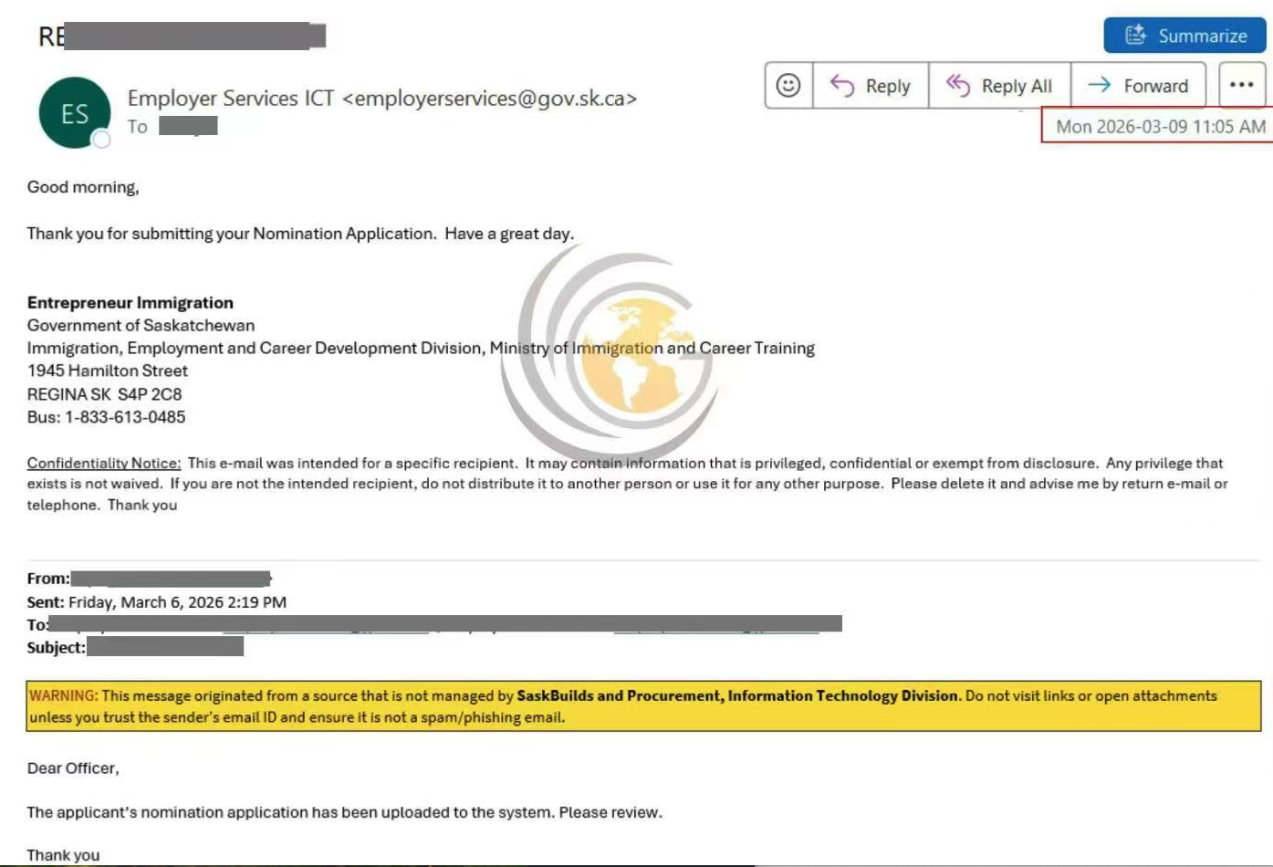 闪电获批！萨省提名 🏁3月9日 递交省提名申请