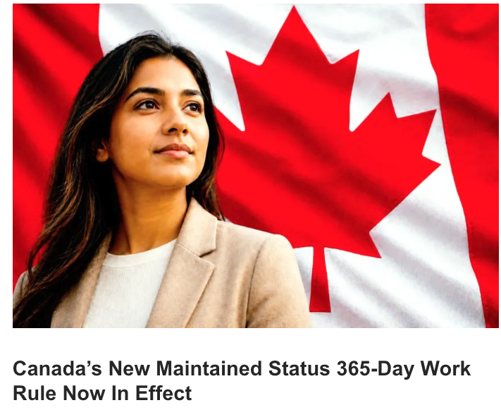 加拿大最新工签规则：证明信延长至365天！