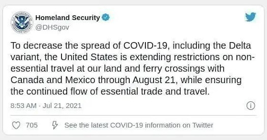 最新!加拿大省际旅行政策一览