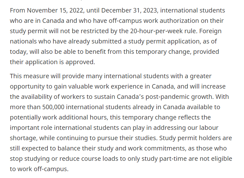 留学生工作时间不再受限,还有更多利好消息值得期待