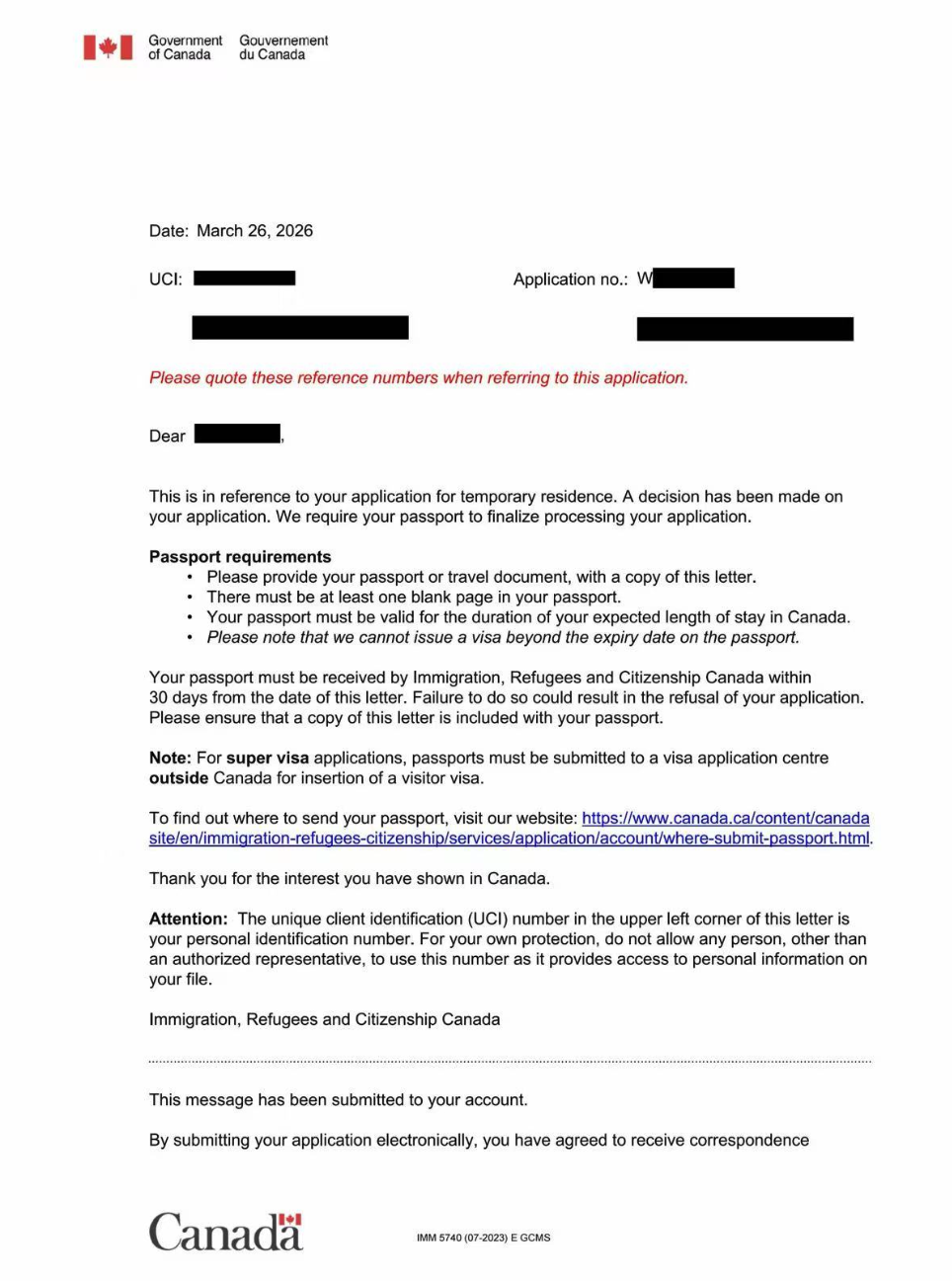 加拿大🇨🇦AB省提名RRS工签获批！