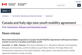 加拿大护照隐藏福利:IEC计划任你拿这36个国家工作签!