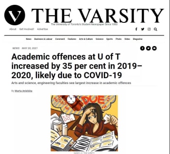 多伦多大学学术造假猛增35%