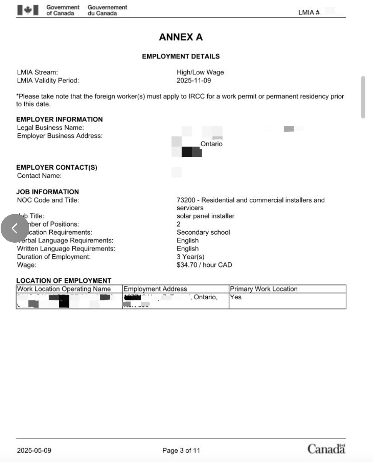 太阳能安装工安省🇨🇦 新能源公司
