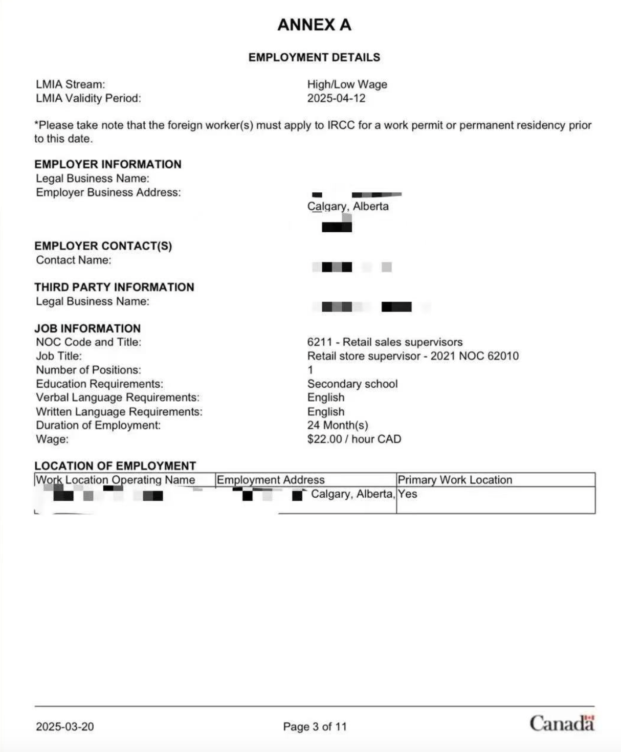 阿省卡尔加里LiquorStroe主管批文！