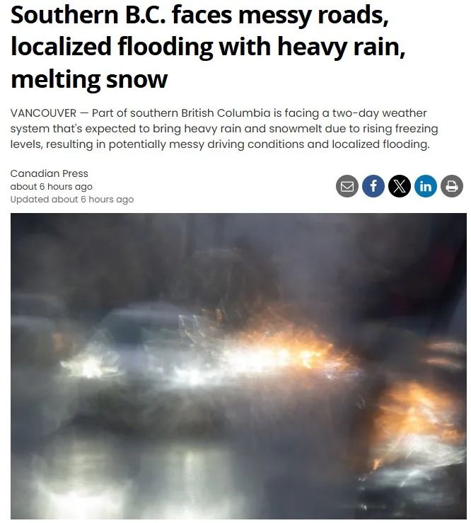 大温地区降雨预警升级! 斯坦利公园海堤要崩？!