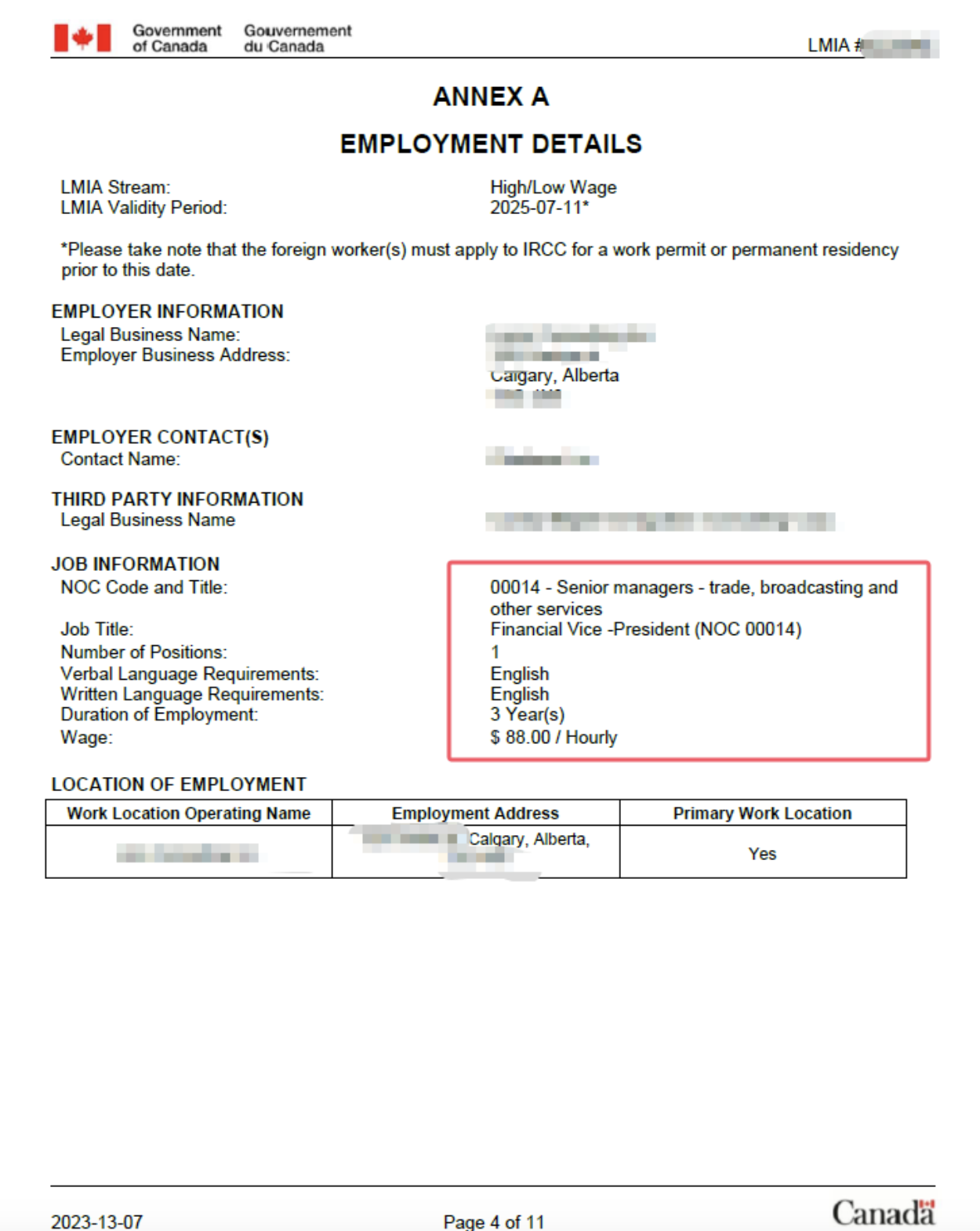 财务副总裁！阿省🇨🇦 咨询公司 VP