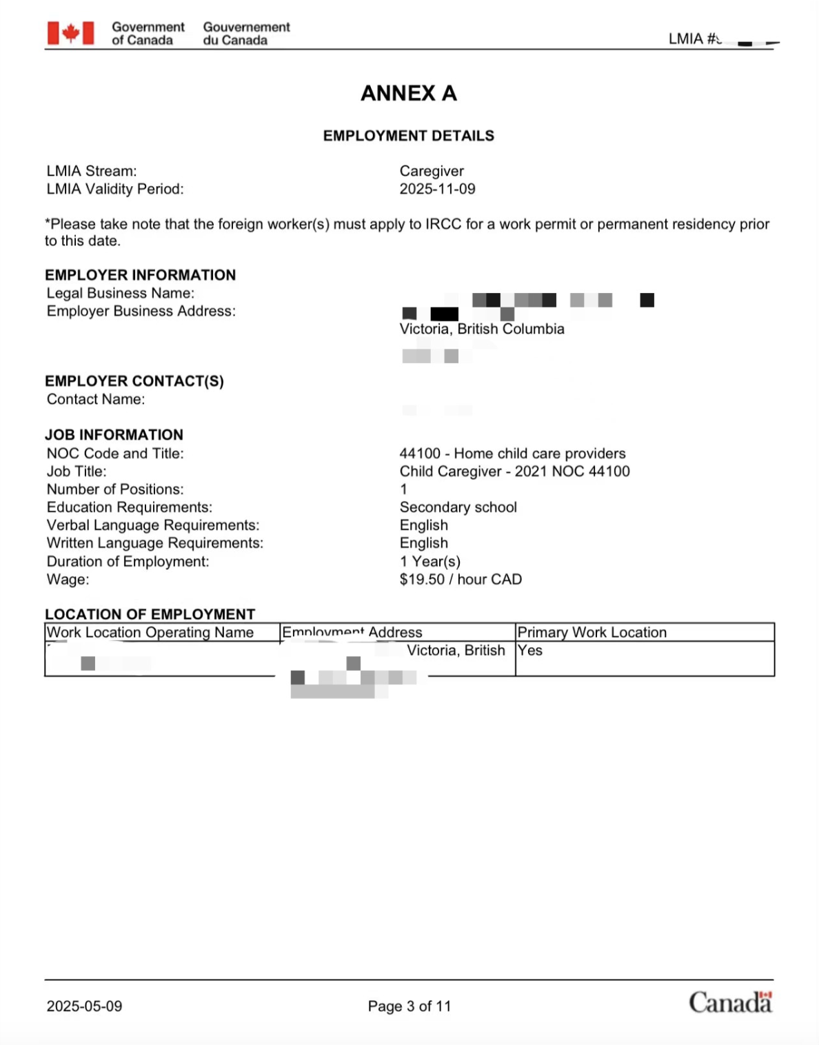 儿童看护 LMIABC省🇨🇦保姆岗位！