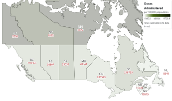 加拿大全民可免费接种新冠疫苗，包括留学生！预计9月完成！