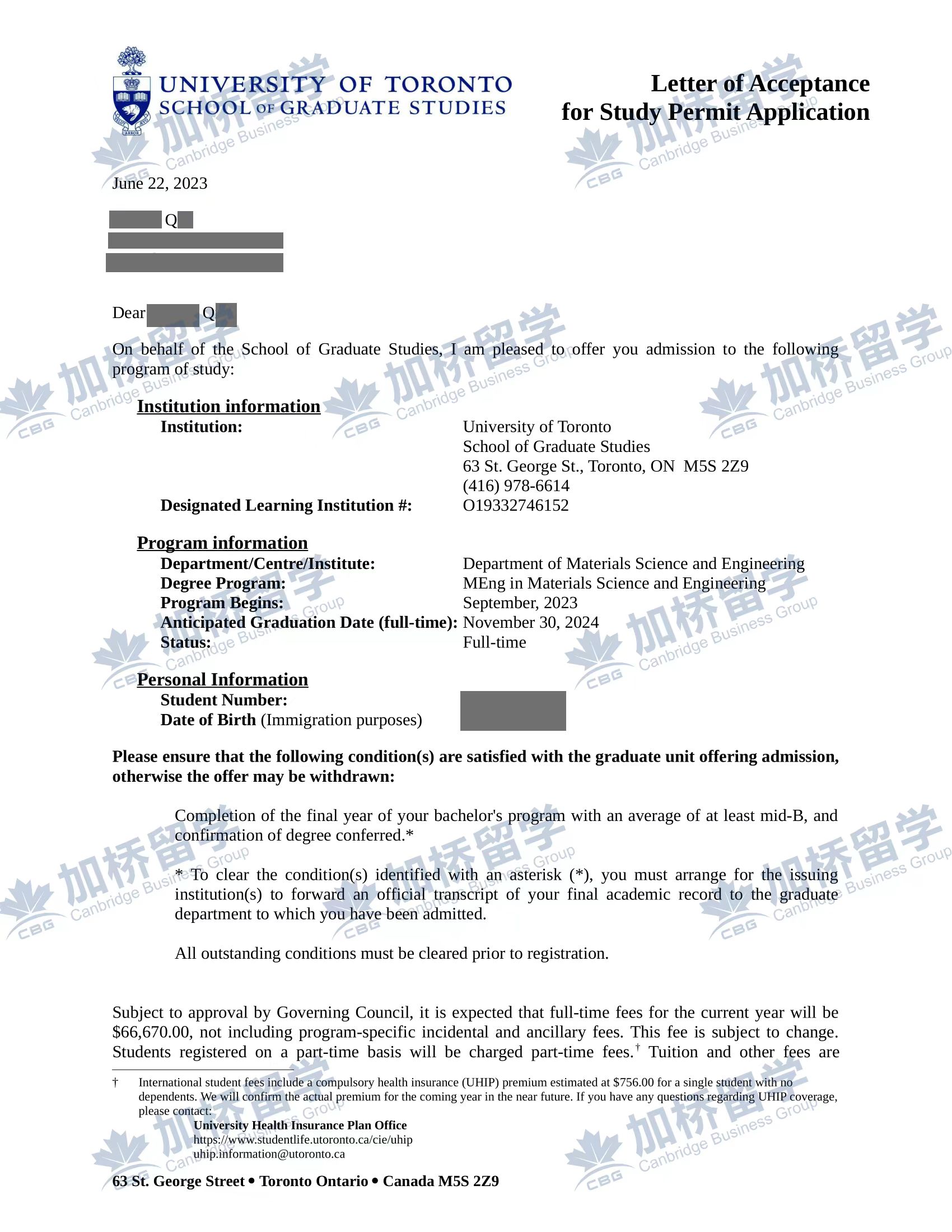 恭喜M 同学，滑铁卢本科毕业