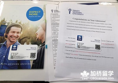 恭喜Tang 同学以优异的成绩被TWU西三一大学录取！
