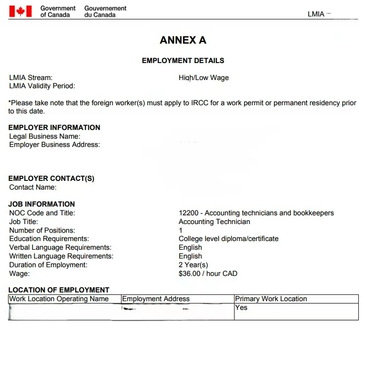 加拿大多伦多地区 GTA 的现成LMIA财务岗