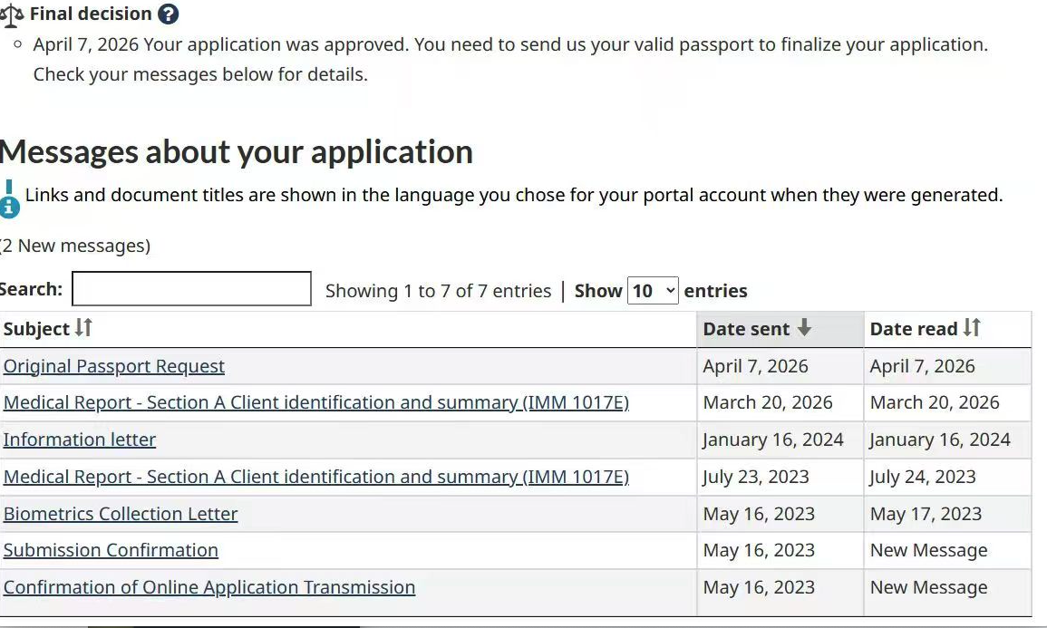 被卡着3年的超级签证[捂脸]终于批过了！