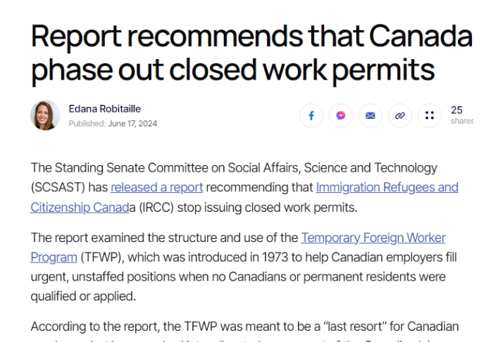 工签大变天,中国人移民加拿大会越来越容易吗