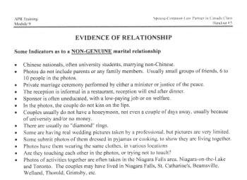 移民官怎么判定“假结婚”?