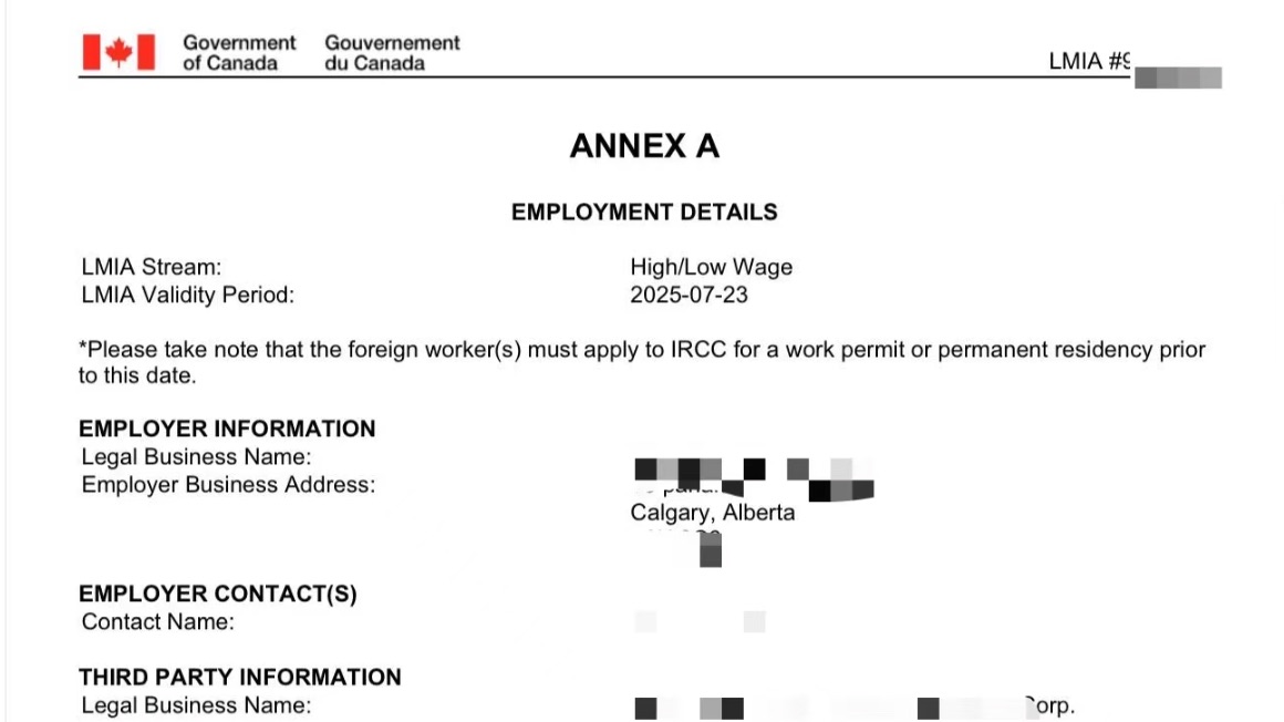 加拿大阿省卡尔加里美甲师2个名额
