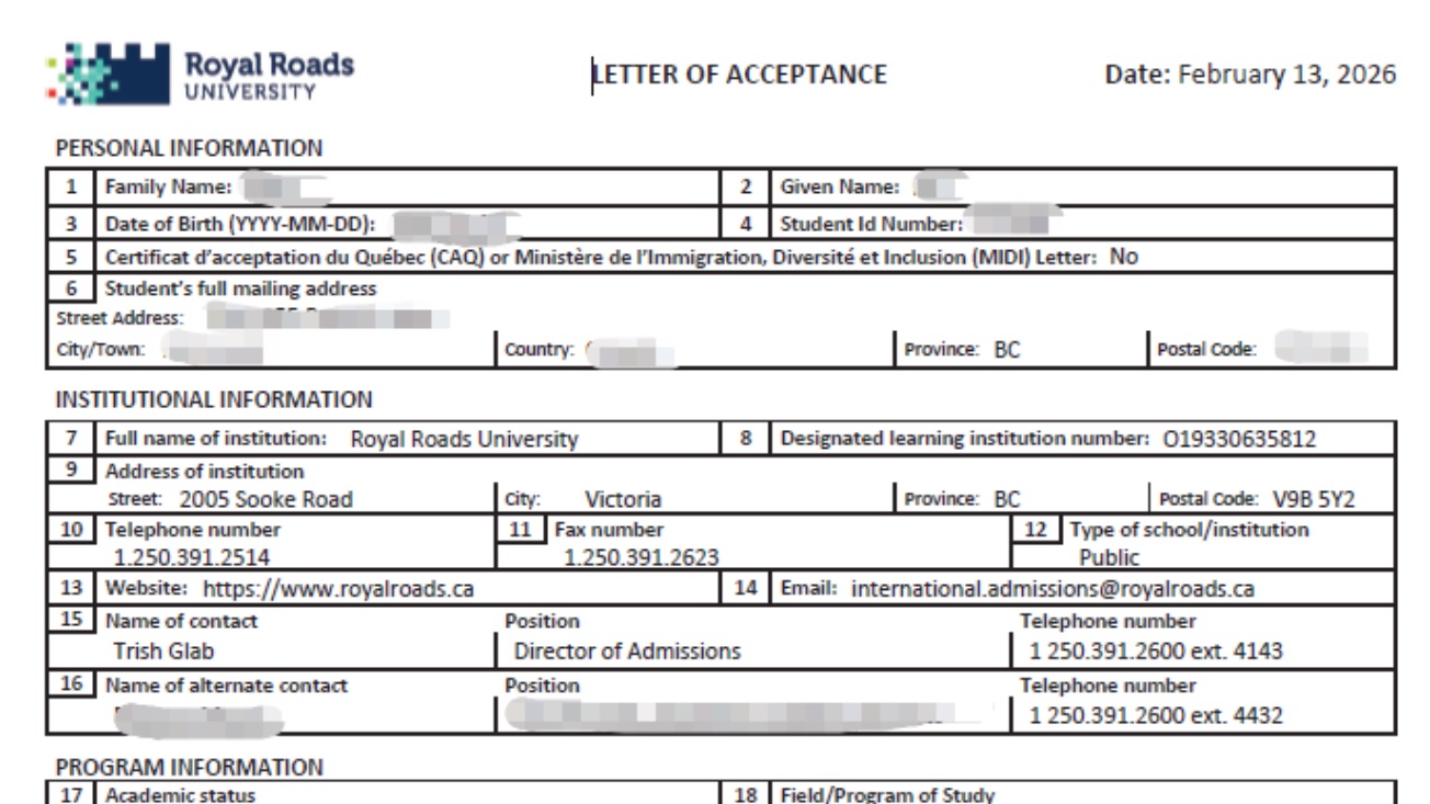 恭喜35+申请人3年本科拿到RRU 硕士录取！