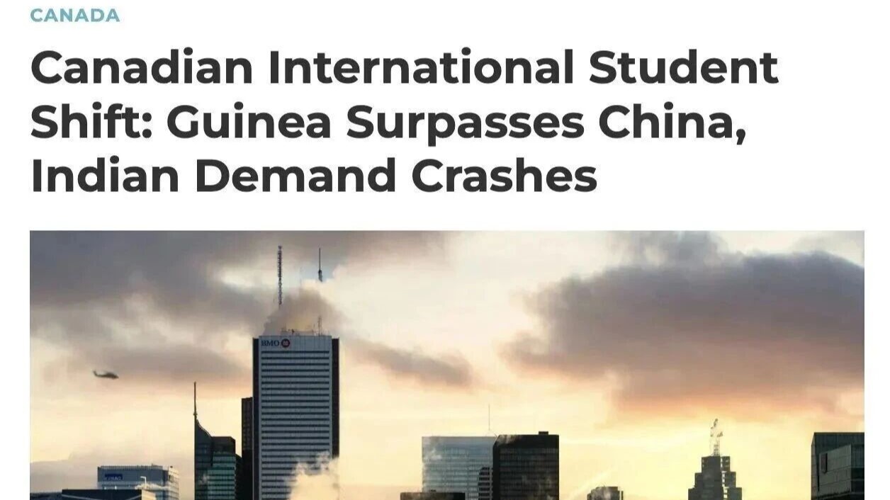 加拿大留学学签大洗牌，中国留学生跌出前三！