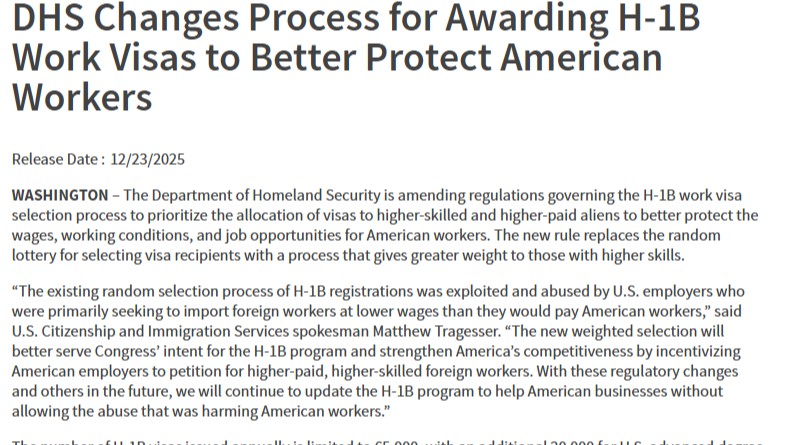 2026美国移民“重塑”，四大变化解读！