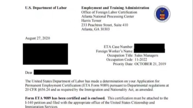 EB3工作经验类客户广州面签成功，顺利上岸！