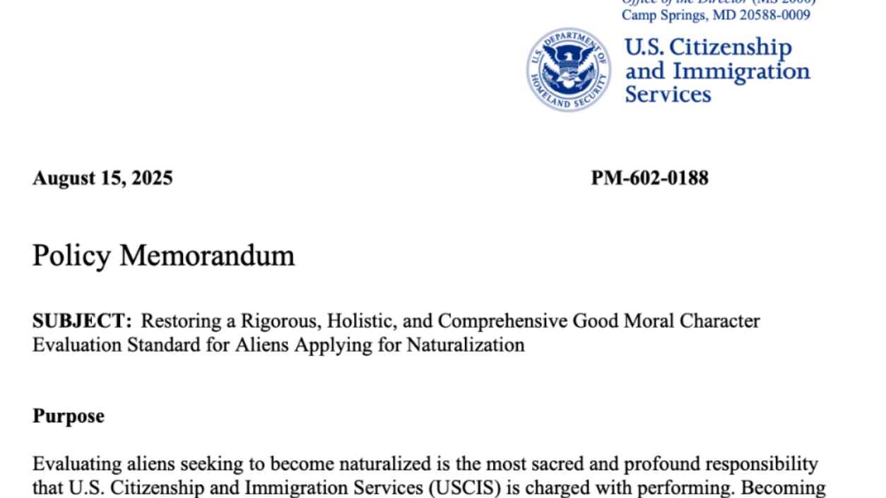 H-1B+入籍双改革！闯红灯、欠抚养费都可能被拒