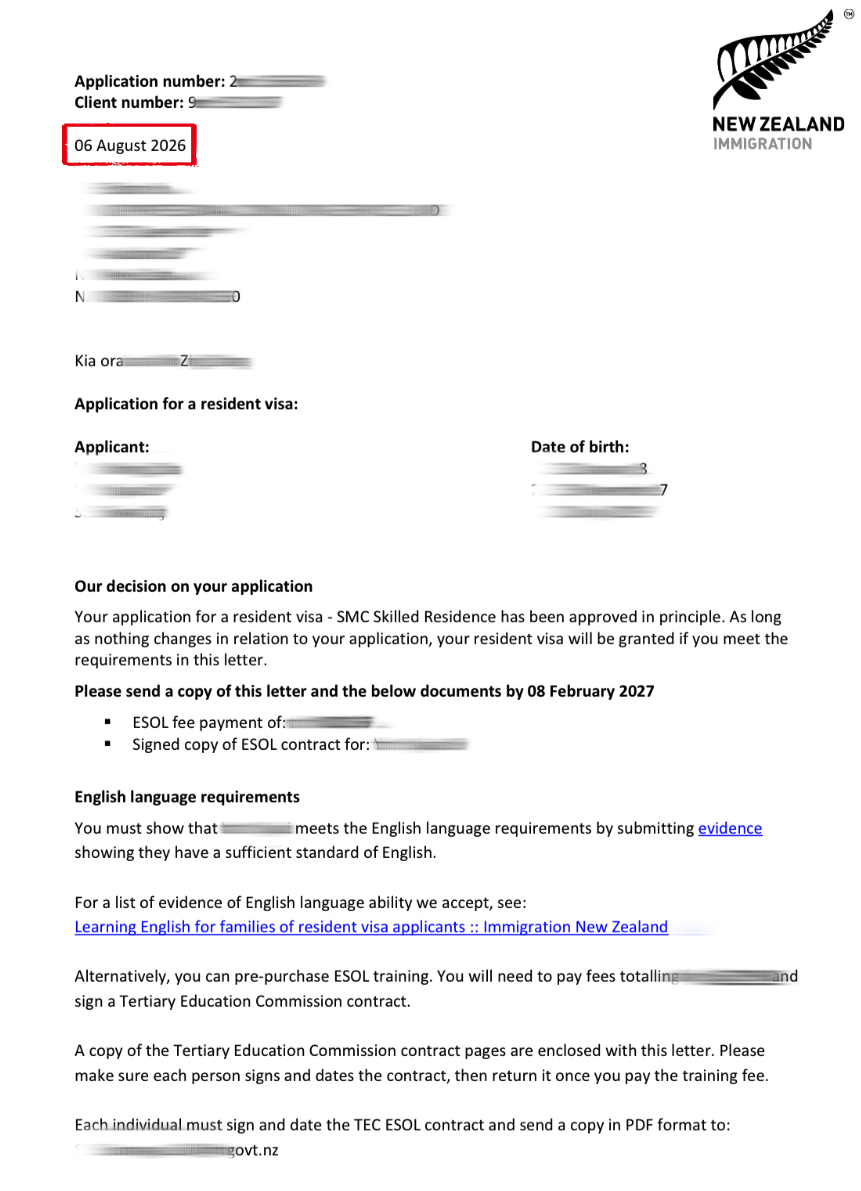 approved project