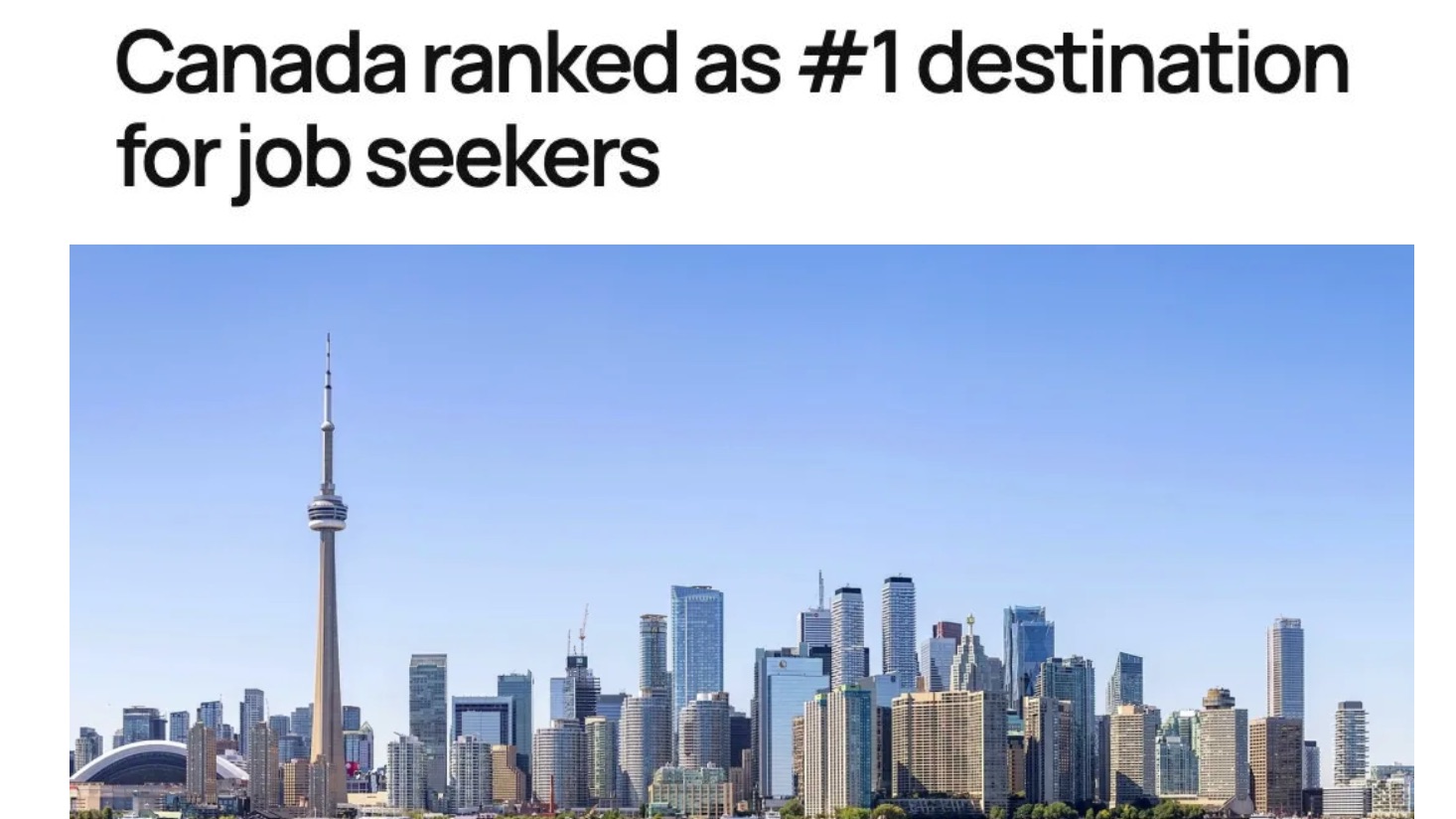 加拿大为什么能成为求职者心中的No.1？