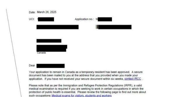 发两份🇨🇦工签获批！