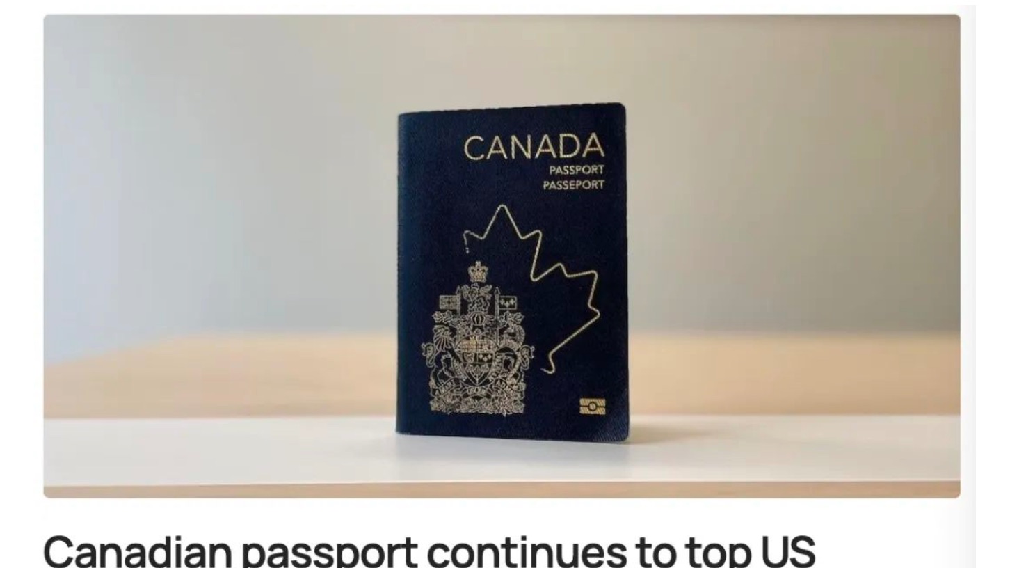 全球护照最新实力榜出炉！加拿大护照继续力压美国