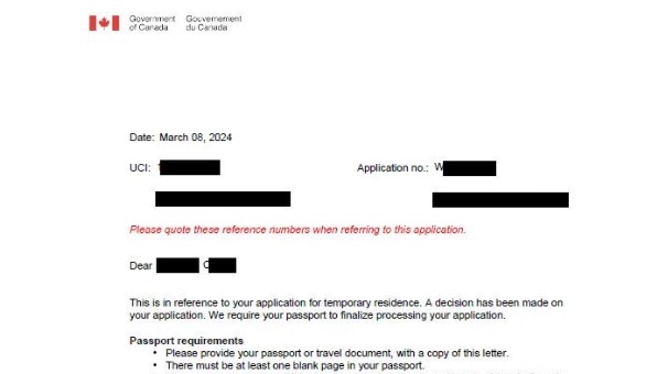 恭喜客户工签获批！