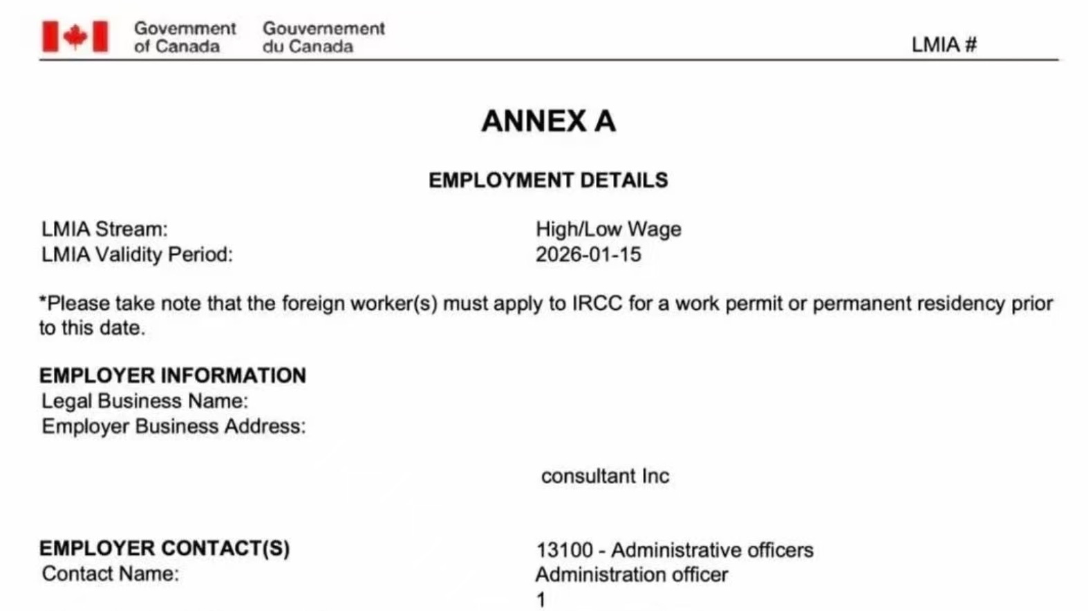 出几个现成LMIA‼️ 地区主要都在温哥华✅