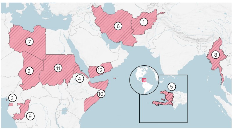美国将永久暂停这些国家的移民申请！
