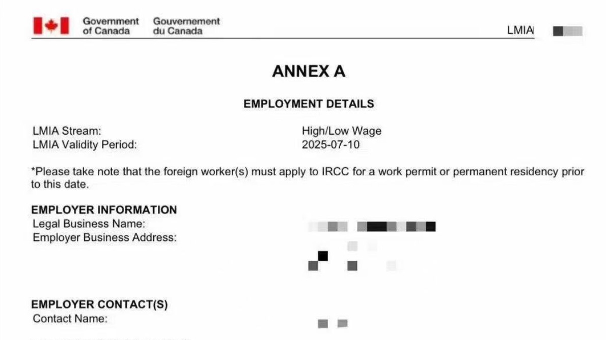 BC省建筑公司， 现成高薪3年lmia！
