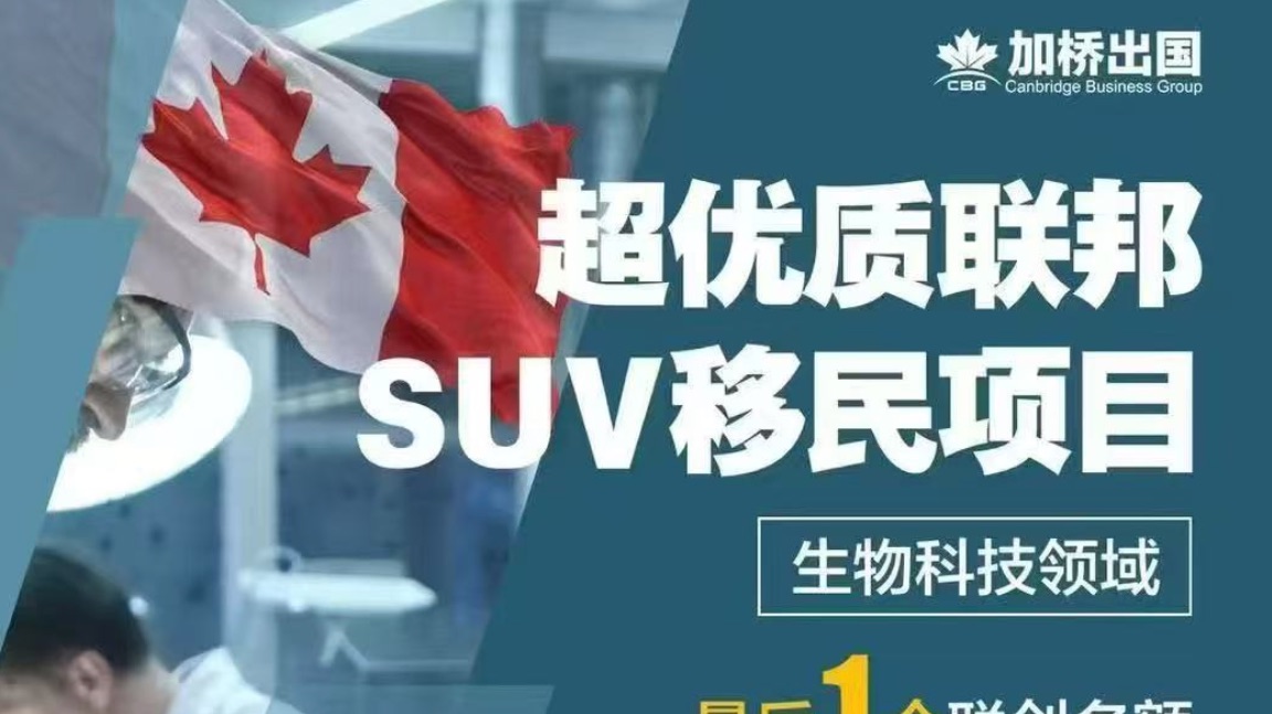 SUV移民优先级和门槛最高风投VC最后1个名额