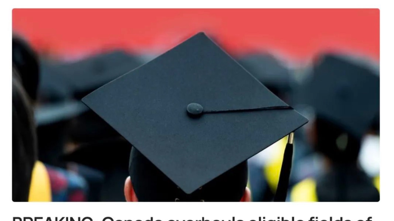 突发！加拿大毕业工签PGWP大洗牌！