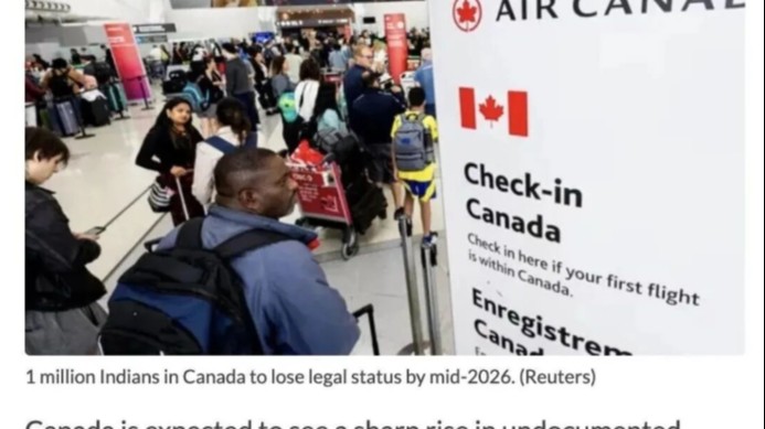加拿大无证移民激增！100万人或失合法身份