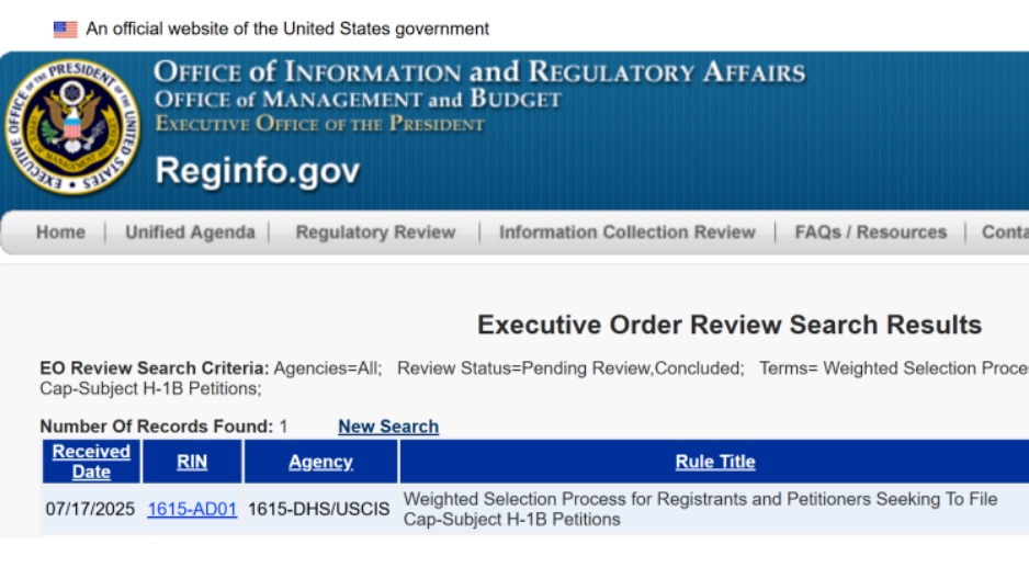 重磅！H1B将大改！按工资从高到低排序抽签！