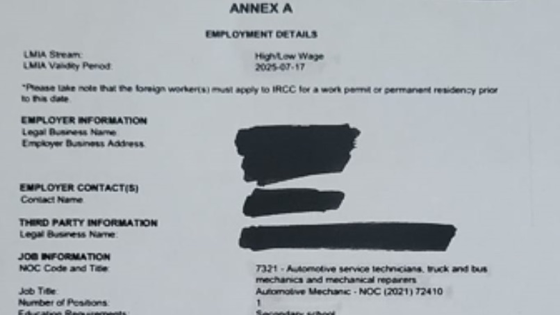 现成汽车维修师lmia！时薪$32！