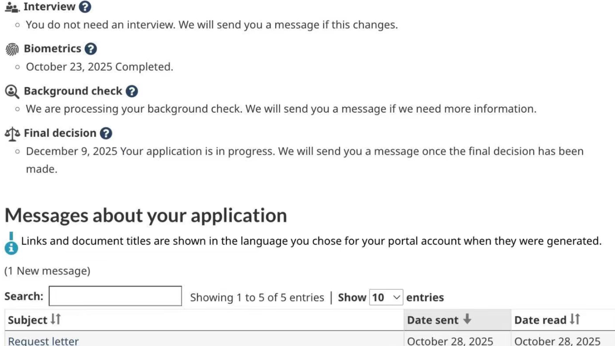 恭喜客户法语EE FSW PR获批~ 