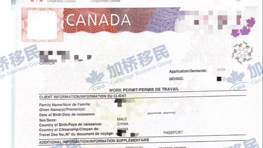 恭喜一位年龄高达54岁的客户工签获批！