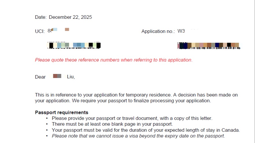 恭喜L先生获批三年trade 类别LMIA工签